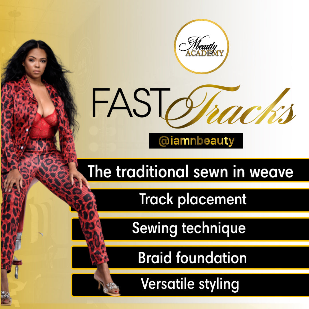 Step By Step Classic Sewn In Weave – NbeautyAcademy