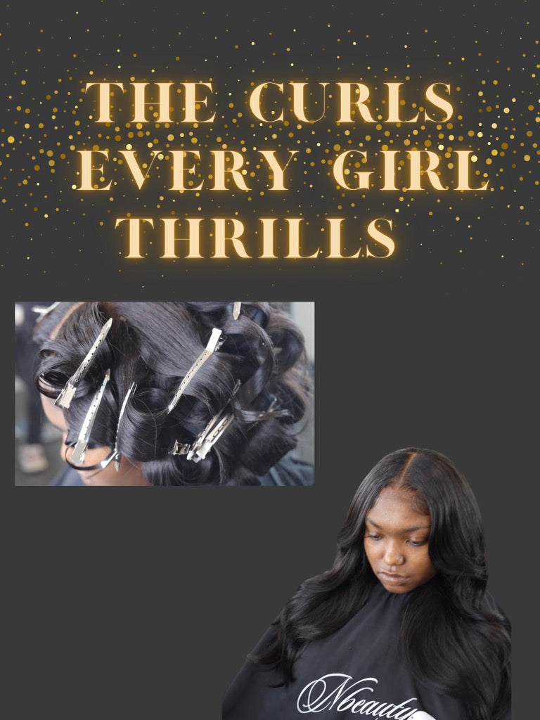 Curls for the girls styling technique